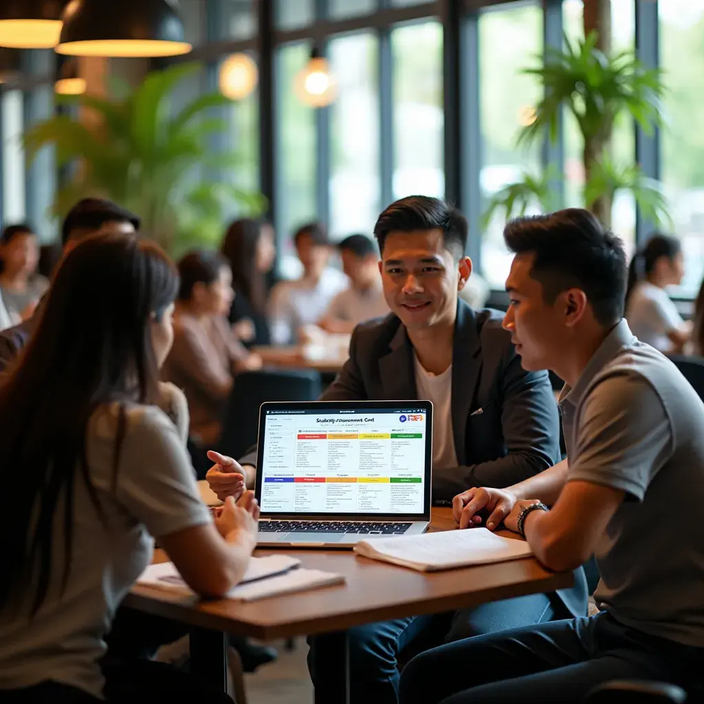 Supporting visual content