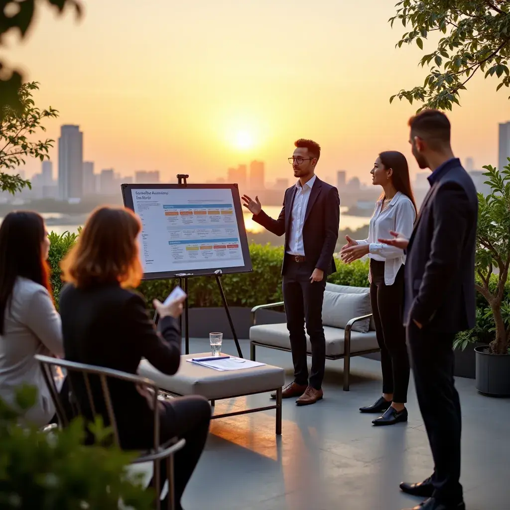 Supporting visual content